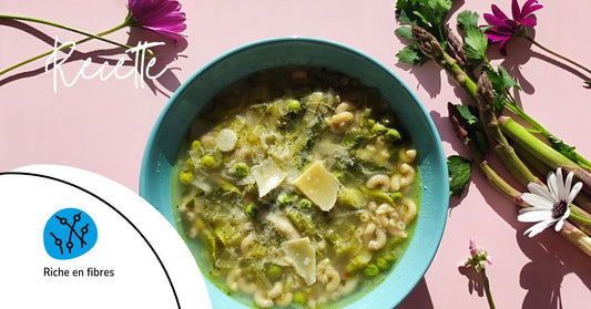 "Minestrone du Printemps" : Une symphonie de verts pour choyer votre microbiote