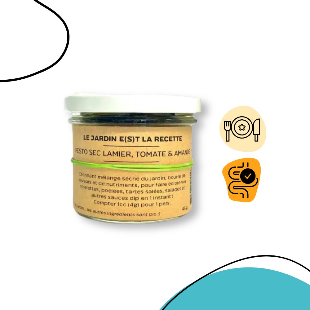 Pesto sec Tomates et Lamier