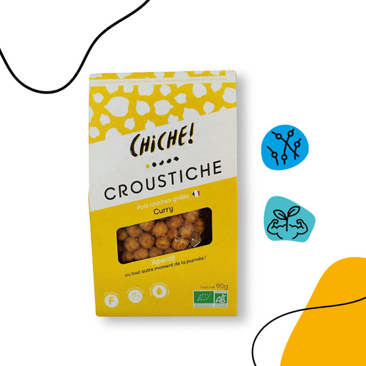 CROUSTICHE - Pois chiches grillés CURRY