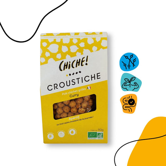 CROUSTICHE - Pois chiches grillés CURRY