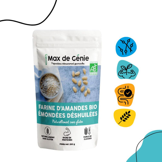 Farine d'amande Bio déshuilée