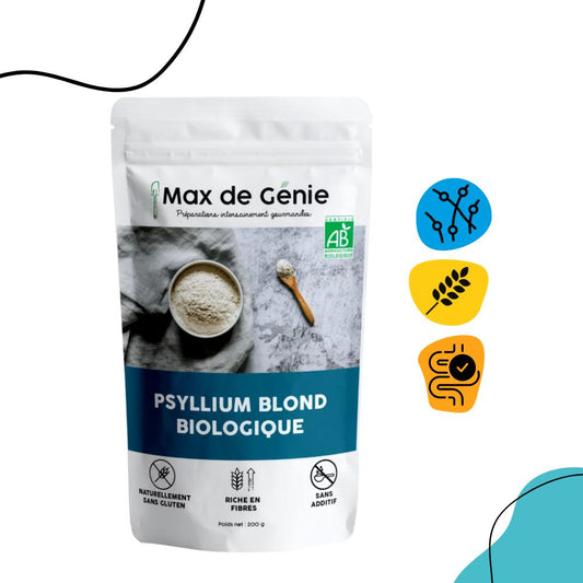 Psyllium blond bio en poudre